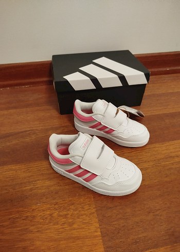 Kız Çocuk Beyaz Cırtlı Spor Ayakkabı - Görsel 6