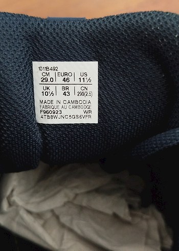 Erkek Lacivert Spor Ayakkabı ASICS - Görsel 9