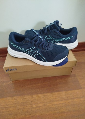 Erkek Lacivert Spor Ayakkabı ASICS - Görsel 5