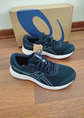 Erkek Lacivert Spor Ayakkabı ASICS - Görsel 3