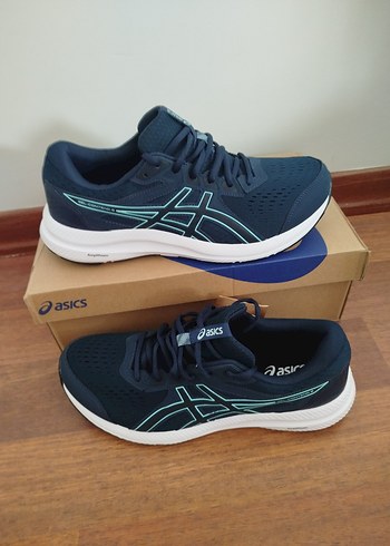 Erkek Lacivert Spor Ayakkabı ASICS - Görsel 7