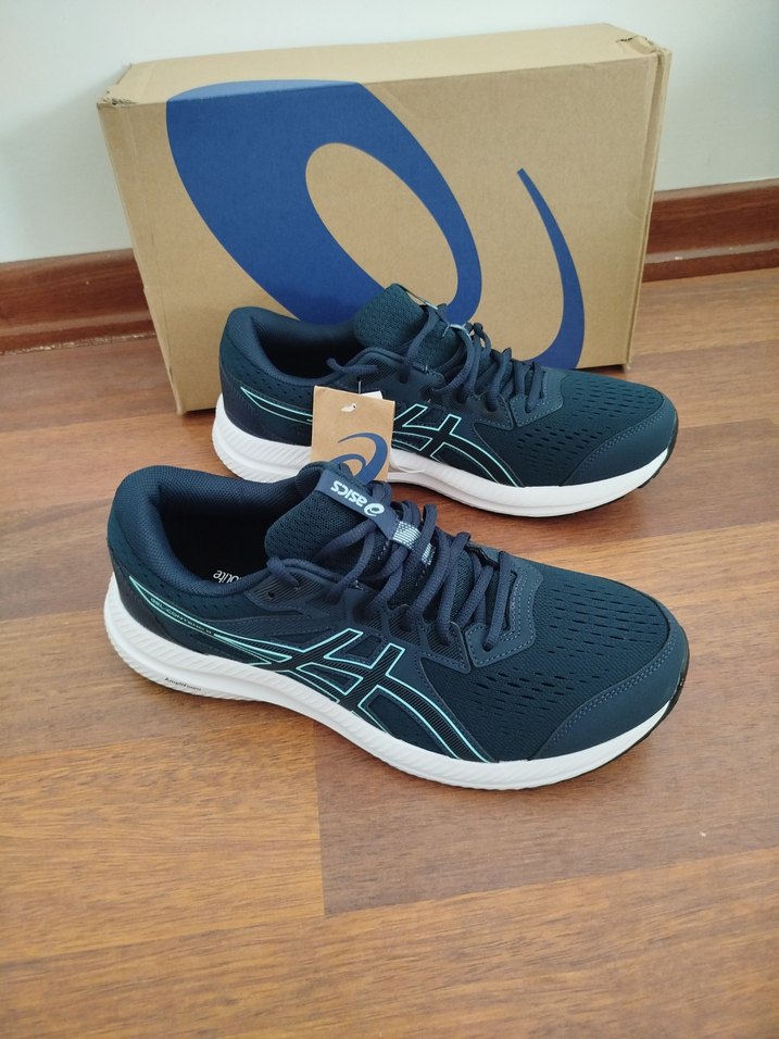 Erkek Lacivert Spor Ayakkabı ASICS - Görsel 3