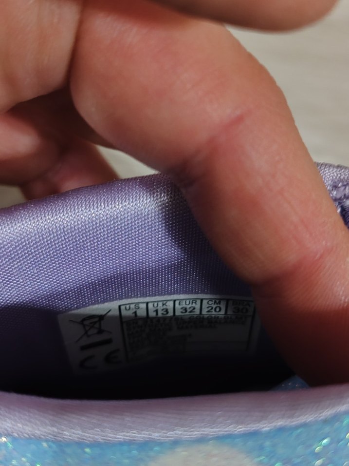 Renkli Bulut Desenli Kız Çocuk Spor Ayakkabı - Görsel 2