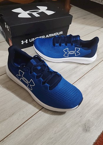 Erkek Mavi Under Armour Spor Ayakkabı - Görsel 6