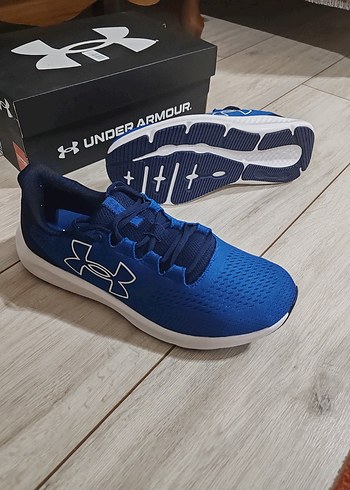 Erkek Mavi Under Armour Spor Ayakkabı - Görsel 5