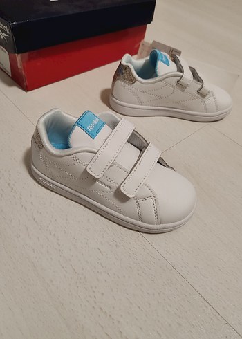 Beyaz  Çocuk Spor Ayakkabı Velcro 26.5 numara - Görsel 8