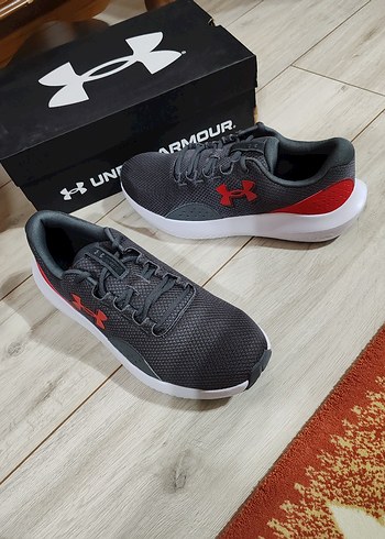 Gri Erkek Spor Ayakkabı Under armour Marka - Görsel 4