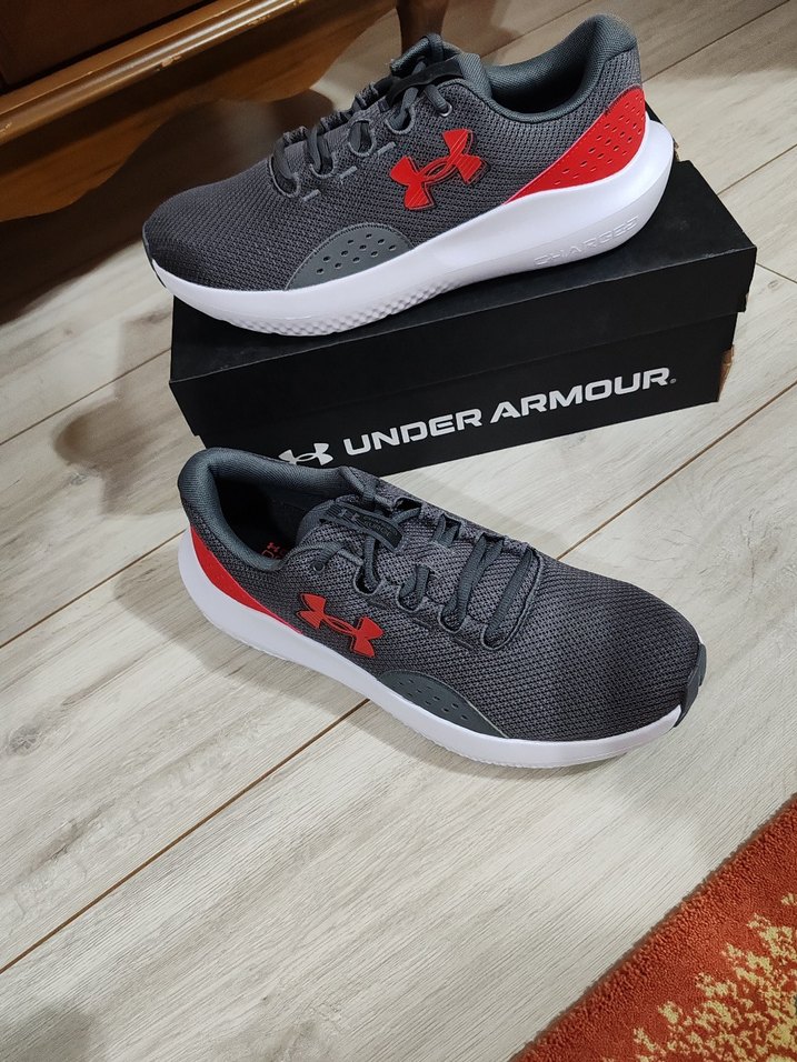Gri Erkek Spor Ayakkabı Under armour Marka - Görsel 3