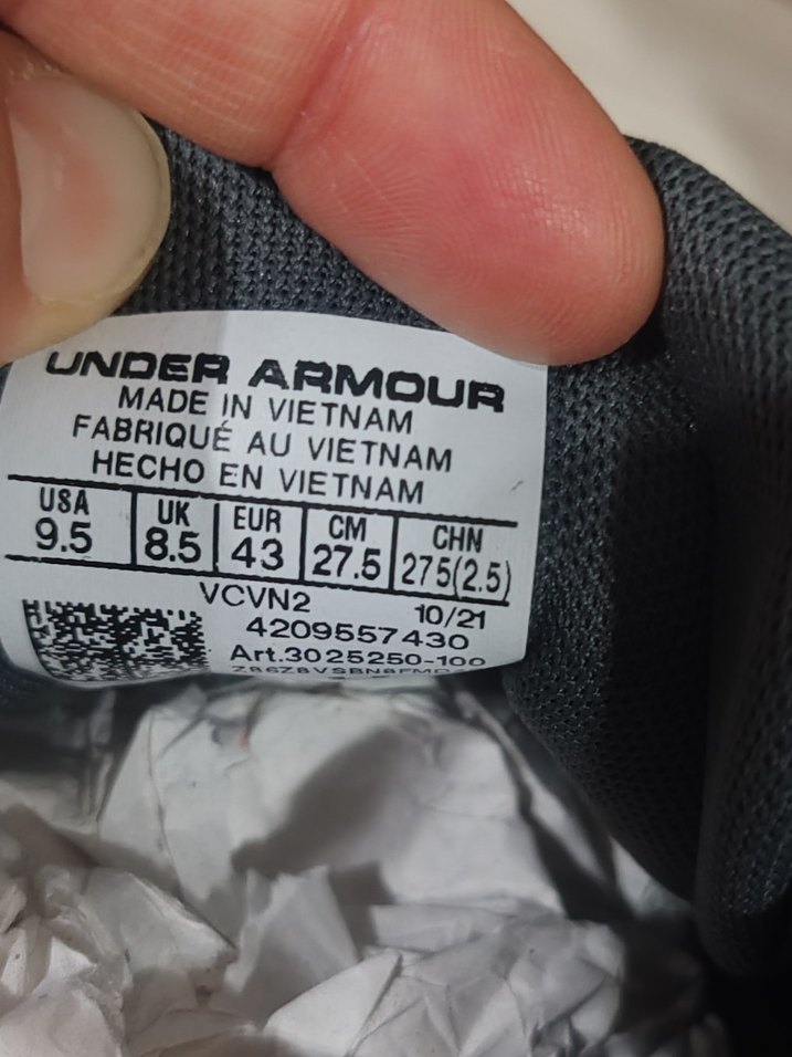 Under Armour Gri Erkek Koşu Ayakkabısı - Görsel 3