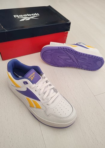 Reebok Beyaz Renkli Platform Spor Ayakkabı - Görsel 4