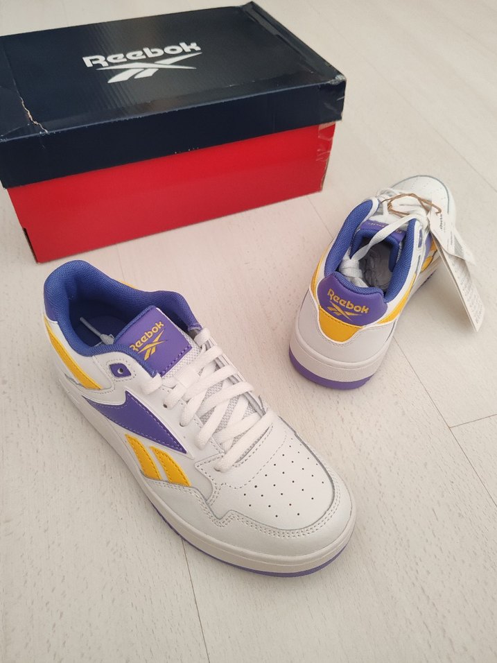 Reebok Beyaz Renkli Platform Spor Ayakkabı - Görsel 5