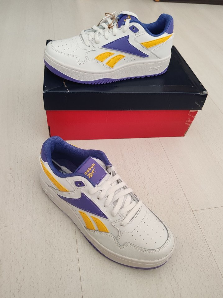 Reebok Beyaz Renkli Platform Spor Ayakkabı - Görsel 2