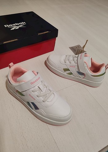 Kız Çocuk Beyaz Reebok Velcro Spor Ayakkabı - Görsel 3