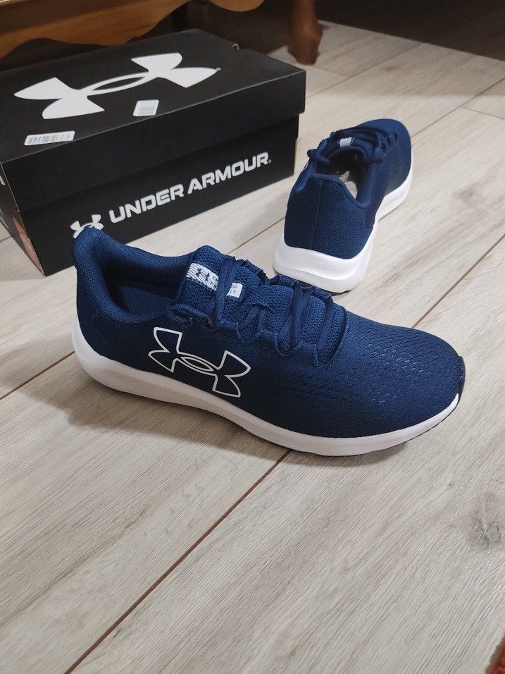 Erkek Lacivert Under Armour Spor Ayakkabı - Görsel 2