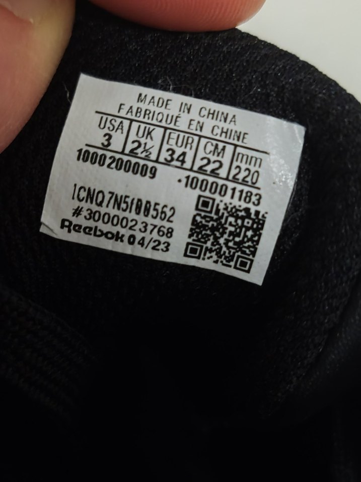 Reebok Siyah  Spor Ayakkabı - Görsel 2