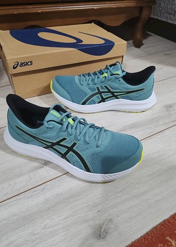 Erkek Mavi Asics Koşu Ayakkabısı Velcro 43.5 numara - Görsel 3