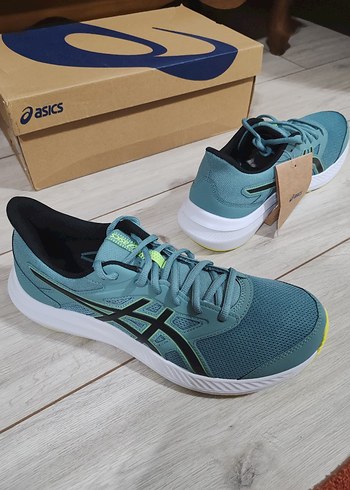 Erkek Mavi Asics Koşu Ayakkabısı Velcro 43.5 numara - Görsel 6