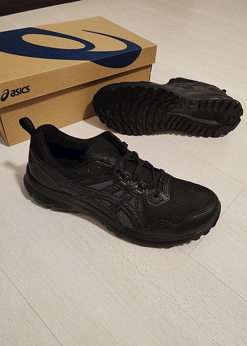 Siyah Erkek Spor Ayakkabı Velcro Bağcıklı 44.5 numara - Görsel 5