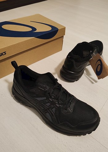 Siyah Erkek Spor Ayakkabı Velcro Bağcıklı 44.5 numara - Görsel 6