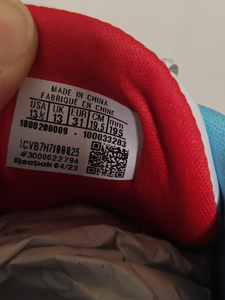 Kız Çocuk Beyaz Reebok Spor Ayakkabı - Görsel 4