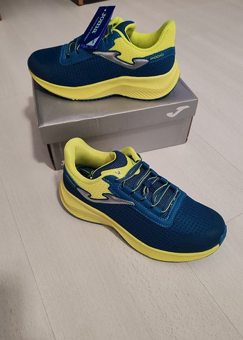 Joma Mavi-Sarı Spor Ayakkabı Velcro Bağcıklı 37 numara - Görsel 2