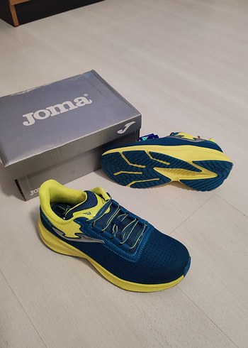 Joma Mavi-Sarı Spor Ayakkabı Velcro Bağcıklı 37 numara - Görsel 6