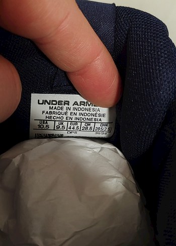 Under Armour Lacivert Erkek Spor Ayakkabı 44.5 numara - Görsel 3