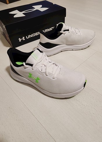 Under Armour Beyaz Erkek Spor Ayakkabı - Görsel 5
