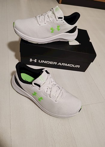 Under Armour Beyaz Erkek Spor Ayakkabı - Görsel 2