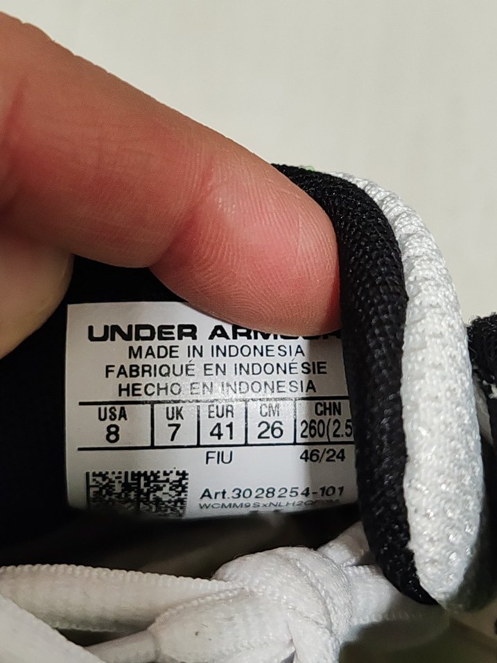 Under Armour Beyaz Erkek Spor Ayakkabı - Görsel 3