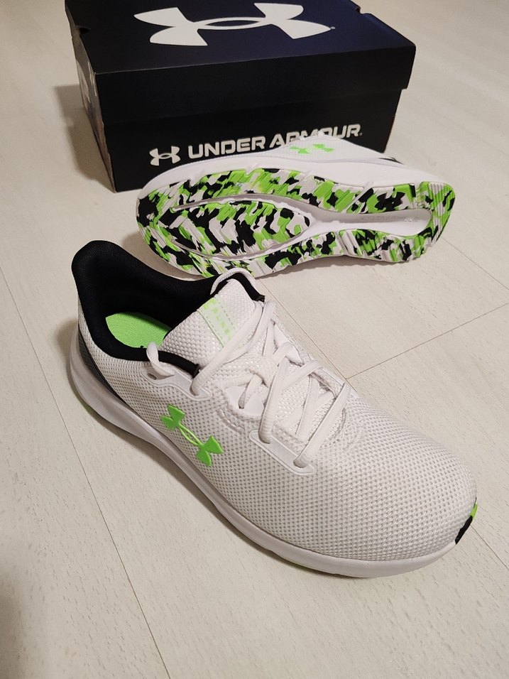 Under Armour Beyaz Erkek Spor Ayakkabı - Görsel 4