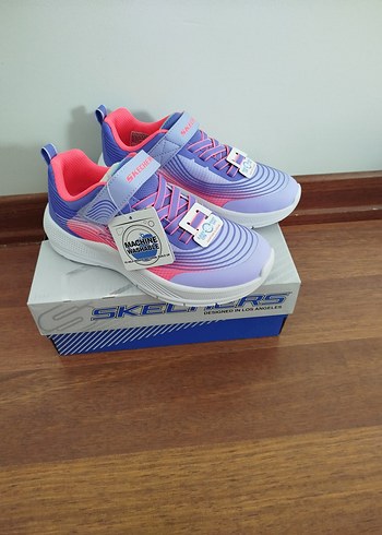 Kız Çocuk Renkli Skechers Sneakers - Görsel 3