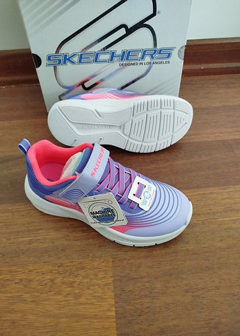 Kız Çocuk Renkli Skechers Sneakers - Görsel 2