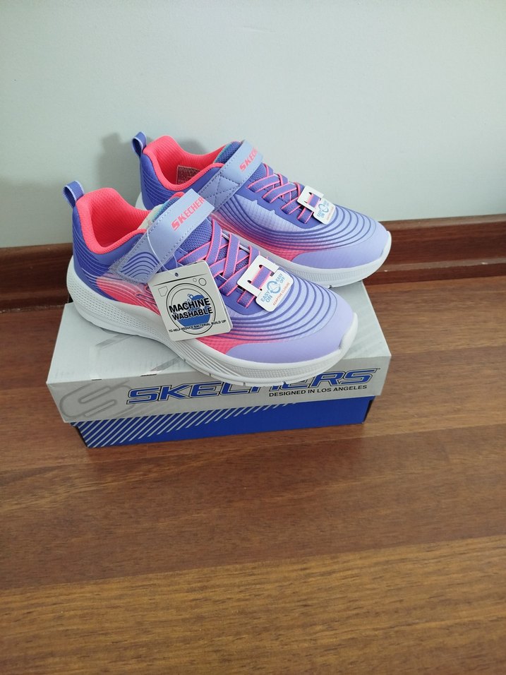Kız Çocuk Renkli Skechers Sneakers - Görsel 3