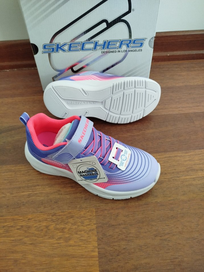 Kız Çocuk Renkli Skechers Sneakers - Görsel 2