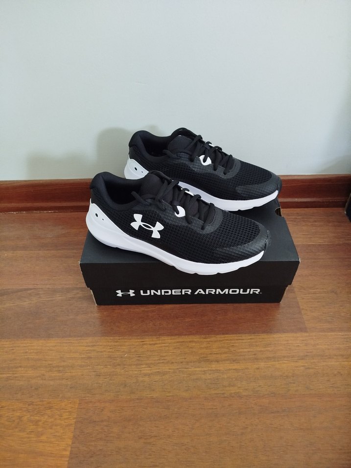 Erkek Siyah Under Armour Koşu Ayakkabısı - Görsel 4