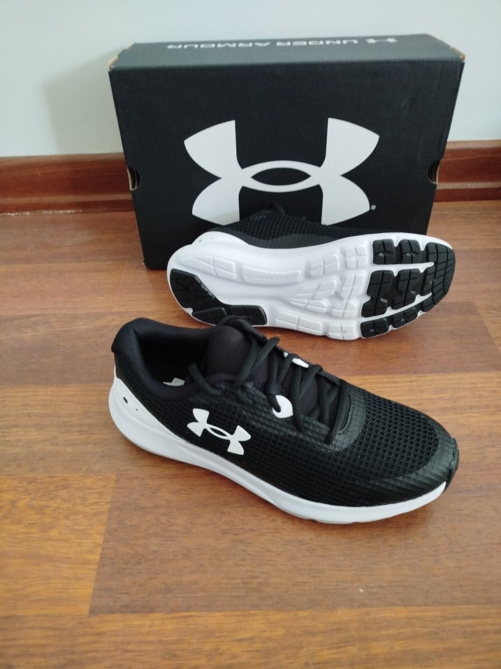 Erkek Siyah Under Armour Koşu Ayakkabısı - Görsel 5