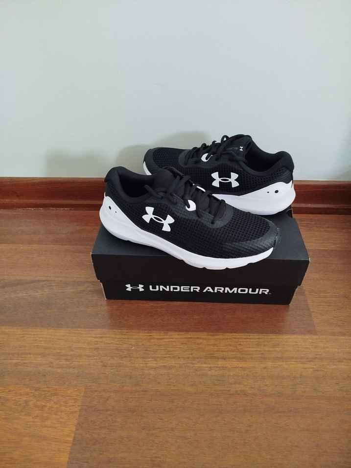 Erkek Siyah Under Armour Koşu Ayakkabısı - Görsel 3