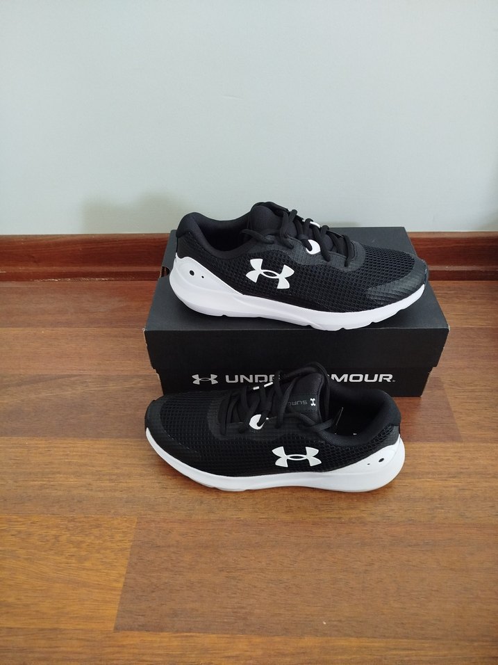 Erkek Siyah Under Armour Koşu Ayakkabısı - Görsel 2