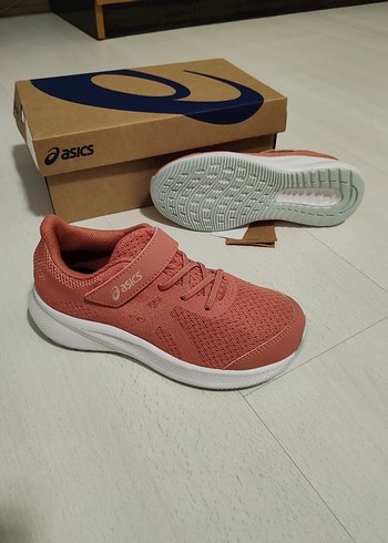 Kız Çocuk  Asics Spor Ayakkabı Velcro 32.5 numara - Görsel 6