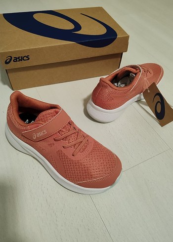 Kız Çocuk  Asics Spor Ayakkabı Velcro 32.5 numara - Görsel 7