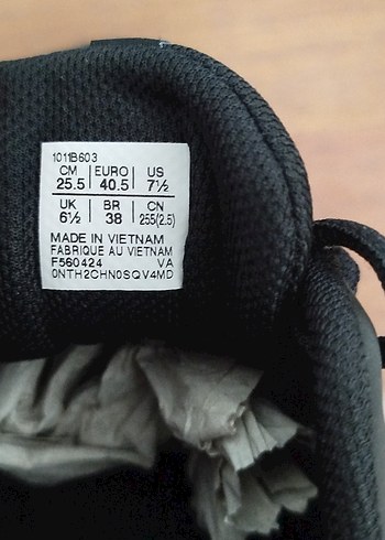 Erkek Siyah Beyaz Spor Ayakkabı - Görsel 7