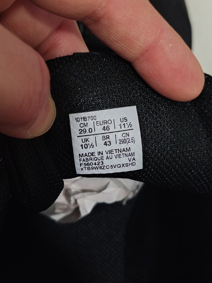 Asics Siyah Erkek Koşu ve Antrenman Ayakkabısı 46 numara outdoor - Görsel 3