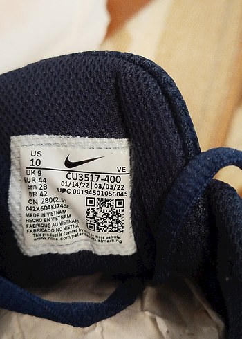 Lacivert Nike Erkek Koşu ve Antrenman Ayakkabısı - Görsel 7