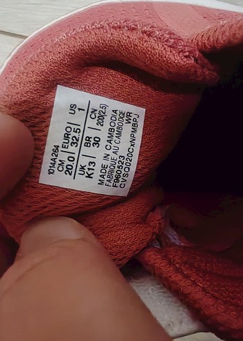 Kız Çocukları İçin  Asics Spor Ayakkabı 32.5 numara - Görsel 5