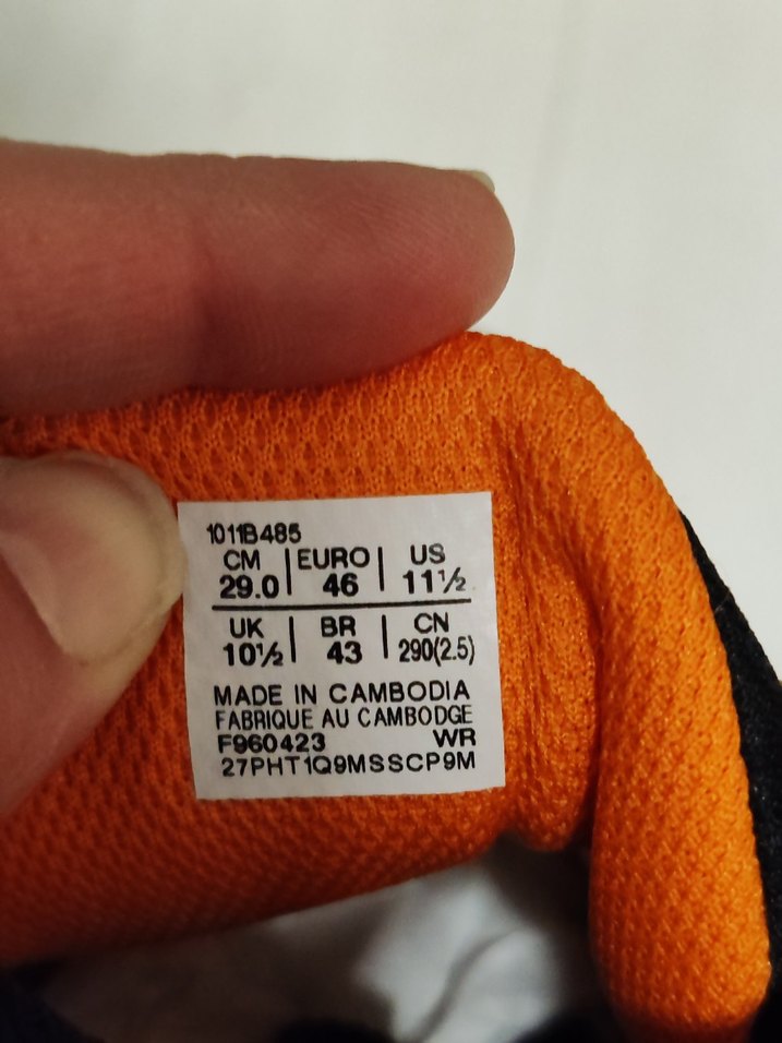 Turuncu  Asics Spor Ayakkabı 46 numara - Görsel 2