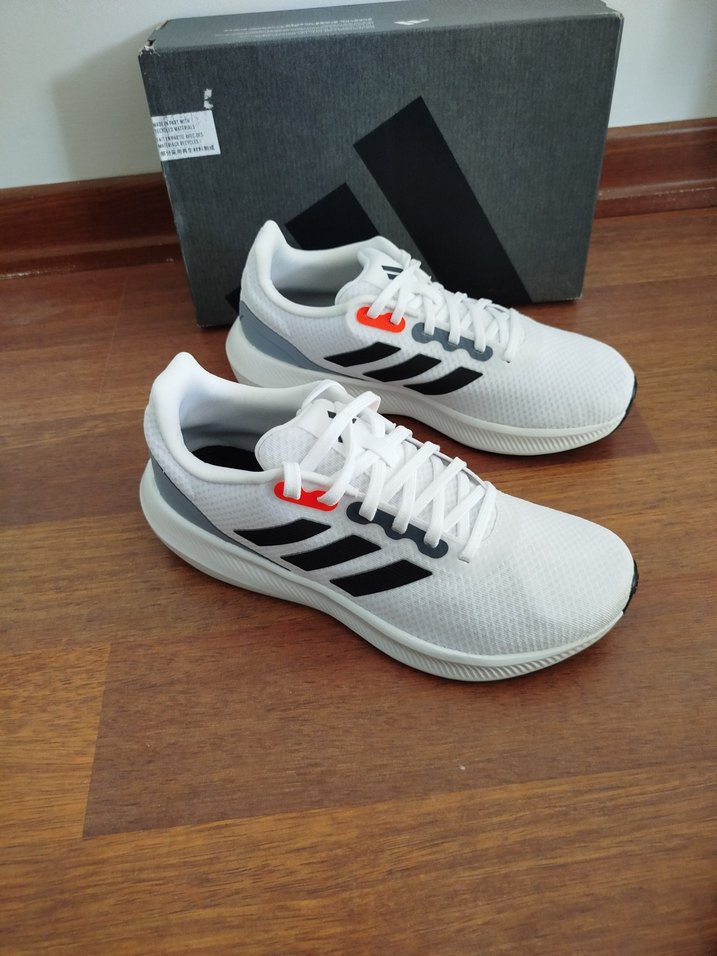 Erkek Beyaz Koşu ve Antrenman Ayakkabısı - Görsel 4