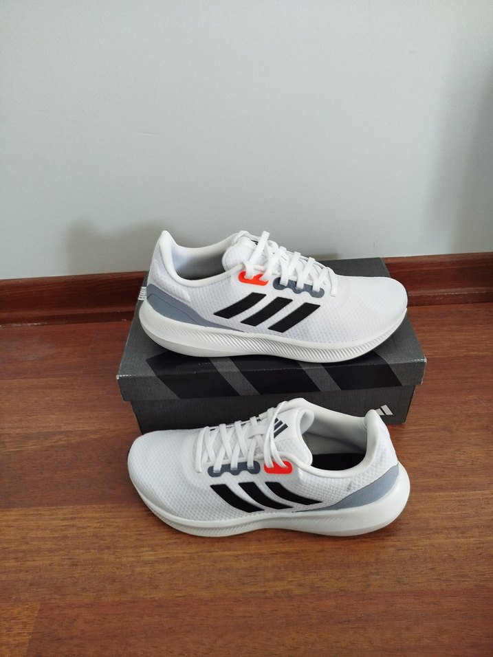 Erkek Beyaz Koşu ve Antrenman Ayakkabısı - Görsel 3