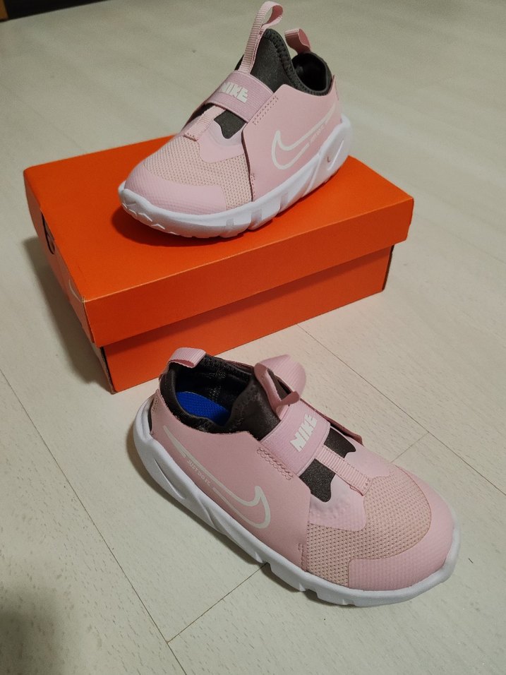 Kız Çocuk Pembe Spor Ayakkabı Velcro - Görsel 3