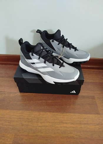 Gri Adidas Basketbol Ayakkabısı - Görsel 3